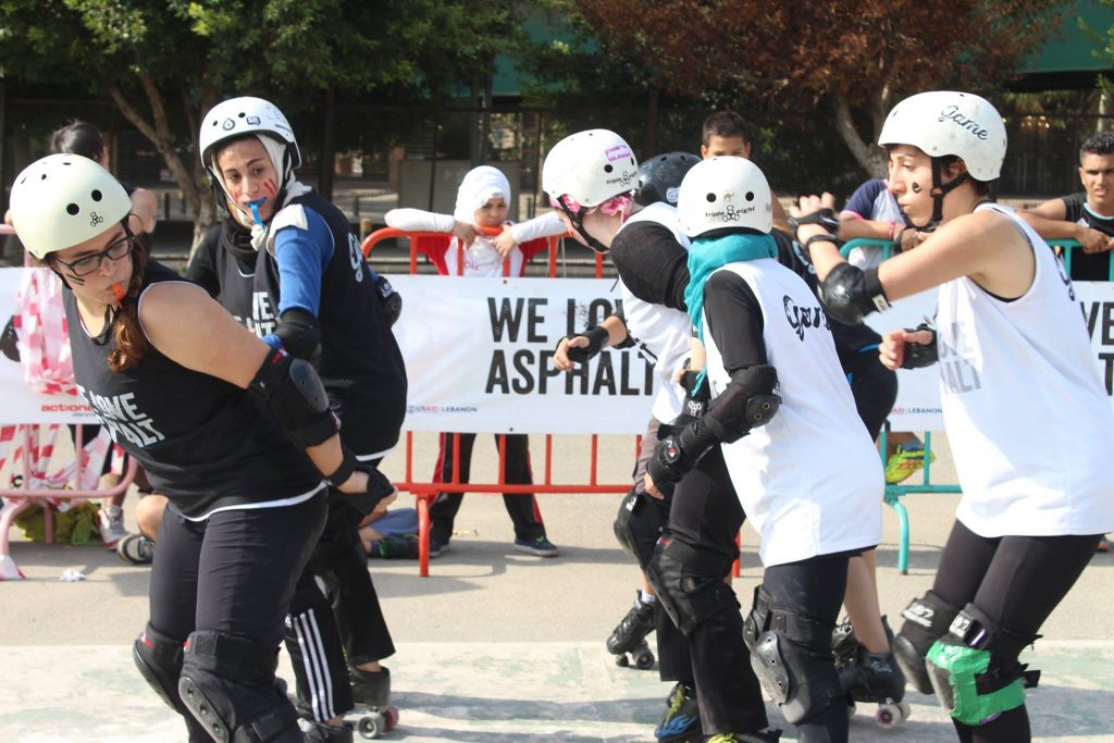 Female empowerment at Lebanon's First Female Roller Derby Team